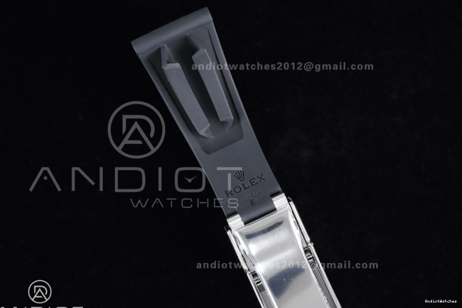 Best Diamonds Black Edition Dial 816 VSF 1:1 SoftTouch Silver Oysterflex on (Weighted) Daytona Strap V2 126519 VS4131 0219